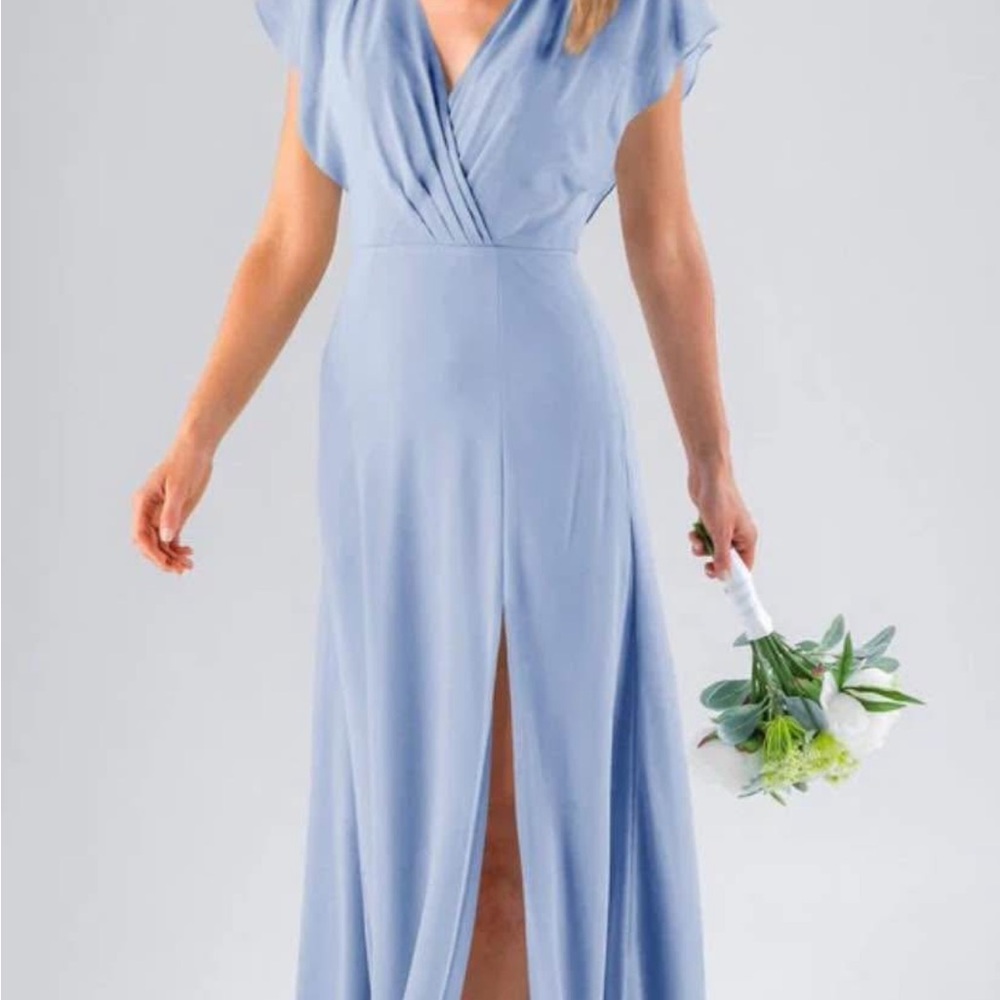 Kennedy Blue-Elegant Blue Evening Gown